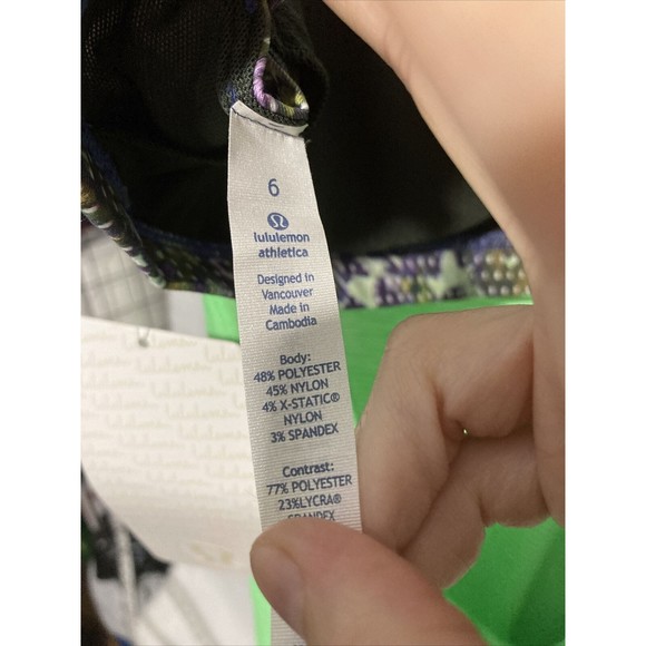 Lululemon Wild Tank Top Size 6 NWT Top Athleisure Workout - Picture 4 of 5